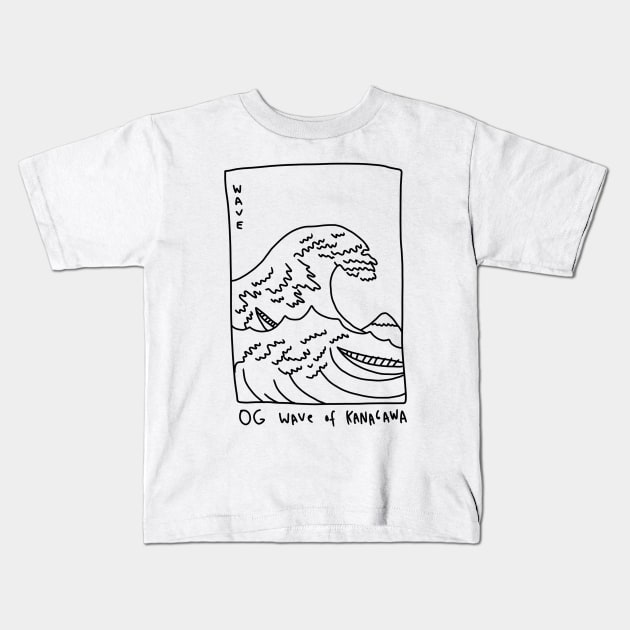 Magnum Opus Great Wave.PNG Kids T-Shirt by MagnumOpus